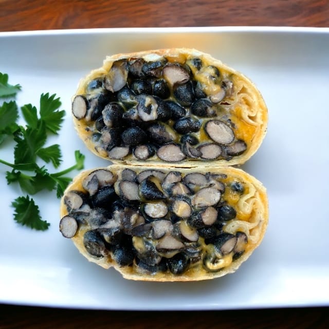 Black Bean & Cheese Burrito.