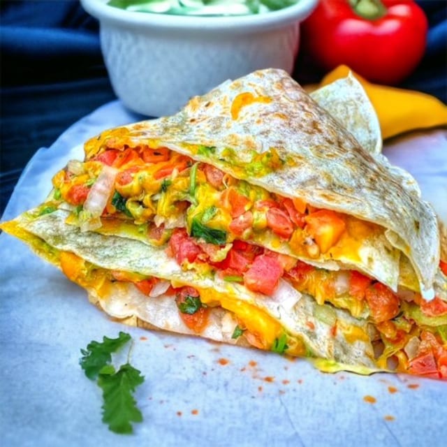Loaded Quesadilla.