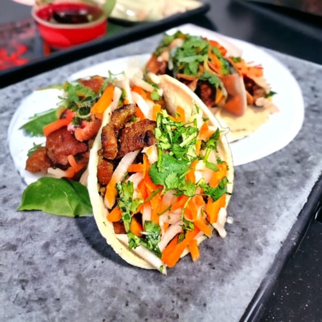 Pork Belly Bahn Mi.
