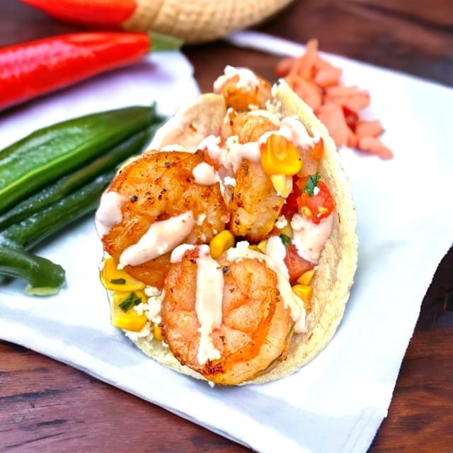Shrimp Taco.