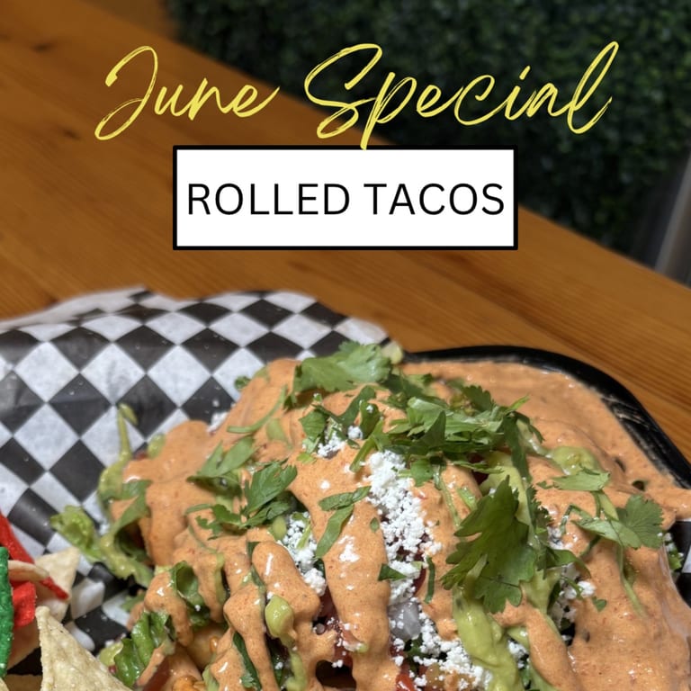 June Special: Rolled Tacos