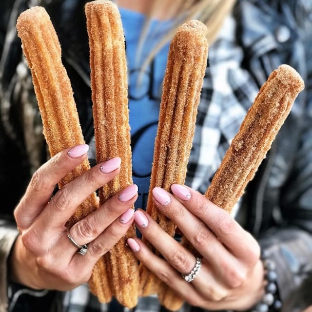 Cinnamon Sugar Churro.
